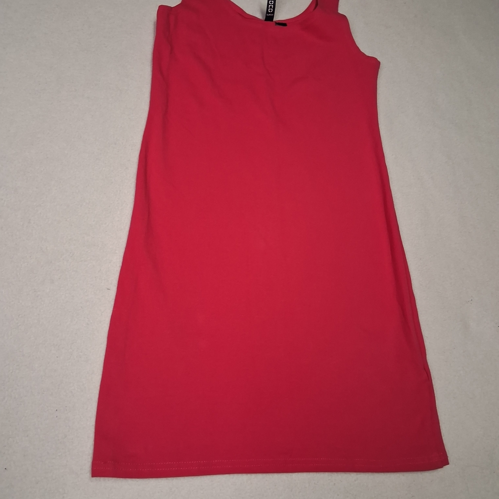 4/20$ ➡️ Divided Vibrant Pink Mini Dress - Picture 6 of 6